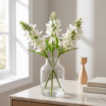 Artikel Kunstig Blomst Have Mælkestjerne Kunstig Blomst Hvid 50cm