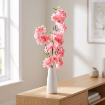 Artikel Kirsebærblomstgren kunstig pink 103cm