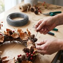 Artikel Aluminiumtråd til blomsterhandlere, kunsthåndværk, arrangementer, dekoration og modelbygning