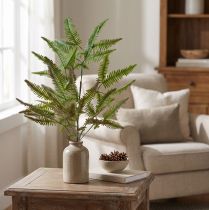 Artikel Kunstig bregne kunstig plante bregne blade grønne 44cm