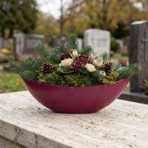 Artikel Plantebåd dekorativ skål skål Berry 38,5cm×12,5cm×13cm