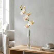 Artikel Orchid Phalaenopsis kunstig 6 blomster creme pink 70cm