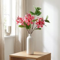 Artikel Kunstig orkidégren Bauhinia Lyserød kunstig plante 62cm