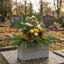 Artikel Blomsterskum til tørrede blomster tørt blomstermateriale 23x8x11cm