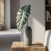 Artikel Kunstig pilblad kunstig plante alocasia deco green 74cm