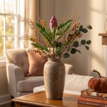 Artikel Artiskok Artiskok Pink Kunstige Planter Deco Efterår H68cm