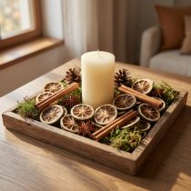 Artikel Tørrede appelsinskiver, bitter appelsin, 1,5-2,5 cm, 300 g