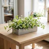 Artikel Skål firkantet grå 20cm x 10,5cm H5cm