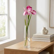 Artikel Iris kunstigt lyserød 78 cm