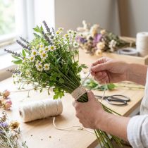 Artikel Jutebånd naturbleget Deco snor jute 2mm 150m