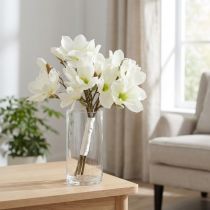 Artikel Magnolia bundt hvid 40cm 5 stk