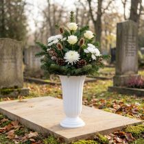 Artikel Lilia vase hvid Ø23cm 1 stk
