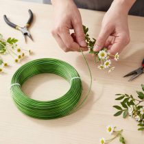 Artikel Aluminiumstråd Ø2mm May green 60m 500g Dekorationstråd Smykketråd Hobbytråd