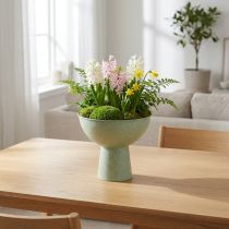 Artikel Skål med stativ til planter, dekorativ skål, 25 cm