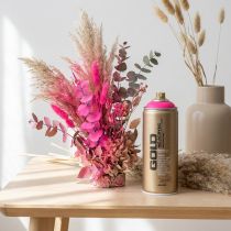 Artikel Farvespray Neon Pink Fluorescerende Maling Spray Montana Dåser 400ml