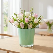 Artikel Glaspotte Ø11,5cm H10,8cm mintgrøn