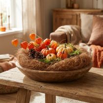 Artikel Fyldmateriale til blomsterarrangementer, dekorative fibre, Palmyra palmefiber, bassin 1 kg