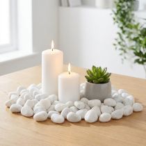 Artikel River Pebbles Natural White 3-5cm 1kg