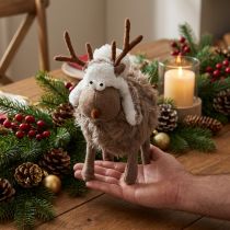 Artikel Rensdyr borddekoration jul julefigur dekoration 23cm