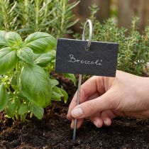 Artikel Naturskiferplader Stik Planteskilte Sort 25cm