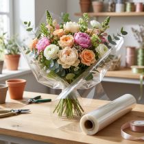 Artikel Blomsterdekorationsfolie Blomsterfolie 75cm x 200m