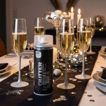 Artikel Glitter Spray Sølv Montana Effekt Glitter Spray Spray Paint 400ml