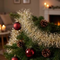 Artikel Tinsel krøllet guld-sølv 50g