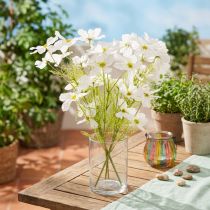 Artikel Kunstige kosmosblomster, sommerdekoration til bord og værelse, 50 cm