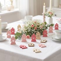 Artikel Træengel til spredning pink, pink, hvid 4cm 72 stk