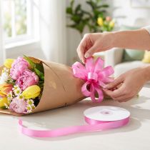 Artikel Krøllebånd pink 19mm 100m