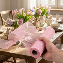 Artikel Bordløber jute jute bånd bordbånd lys pink 30cm 5m