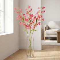 Artikel Kunstig blomstrende gren Oncidium orkidé dekoration 112cm 3 stk