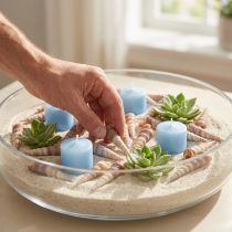 Artikel Sneglehuse dekorative havsnegle Turritella 4,5–5,5 cm 300g