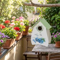 Artikel Fuglehus til stilfulde rum med blomsterdesign og nostalgisk præg 21 cm