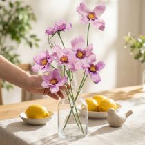 Artikel Cosmea smykkekurv lilla kunstige blomster sommer 51cm 3stk