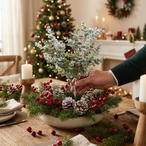 Artikel Kunstig eukalyptus gren sneet deco gren eukalyptus jul 48cm