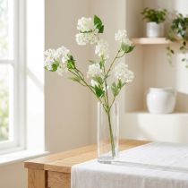 Artikel Lantana gren kunstig hvid 80 cm