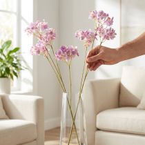 Artikel Kunstig hortensia, nem at passe, til langvarig dekoration, 110 cm, 2 stk.