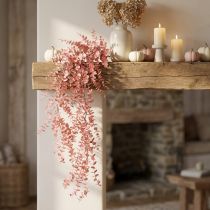 Artikel Kunstig eukalyptus hængende pink kunstig plante efterår 150cm