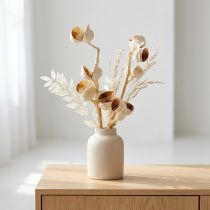 Artikel Hakea medium 5-9 hoveder per gren bleget 25 stk