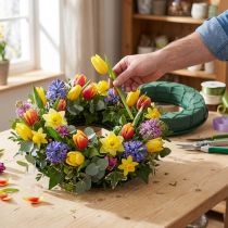 Artikel OASIS® IDEAL Universal Floral Foam Ring Grøn Ø27,5cm 3 stk