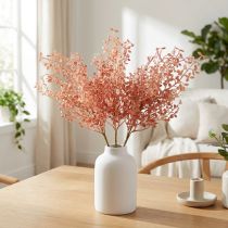 Artikel Kunstige blomsterdekorationer, dekorative grene, grendekoration pink 44cm 3 stk