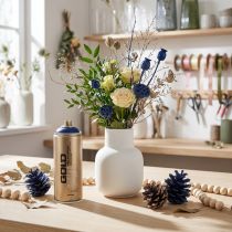 Artikel Spraymaling i blå mat Montana Gold spraymaling 400ml