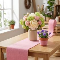 Artikel Filtbånd, pottetape gammelrosa 15cm 5m