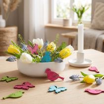 Artikel Sprededekoration træfugl sommerfugl assorteret 2 cm