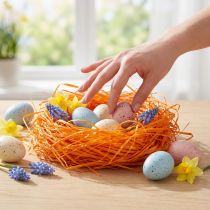 Artikel Raffia bast, flair bast blomme gul 200gr