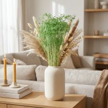 Artikel Tørrede blomster, skærmblomster, grønne, 70-80 cm, 150 g