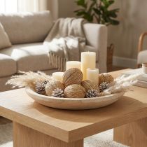 Artikel Mintolla kugle bleget assorteret 10 stk.
