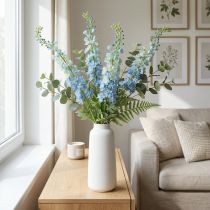 Artikel Kunstig Lærkespore Blå Kunstig Blomst Delphinium 130cm