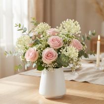 Artikel Hortensia knopp pick 22cm creme 12stk